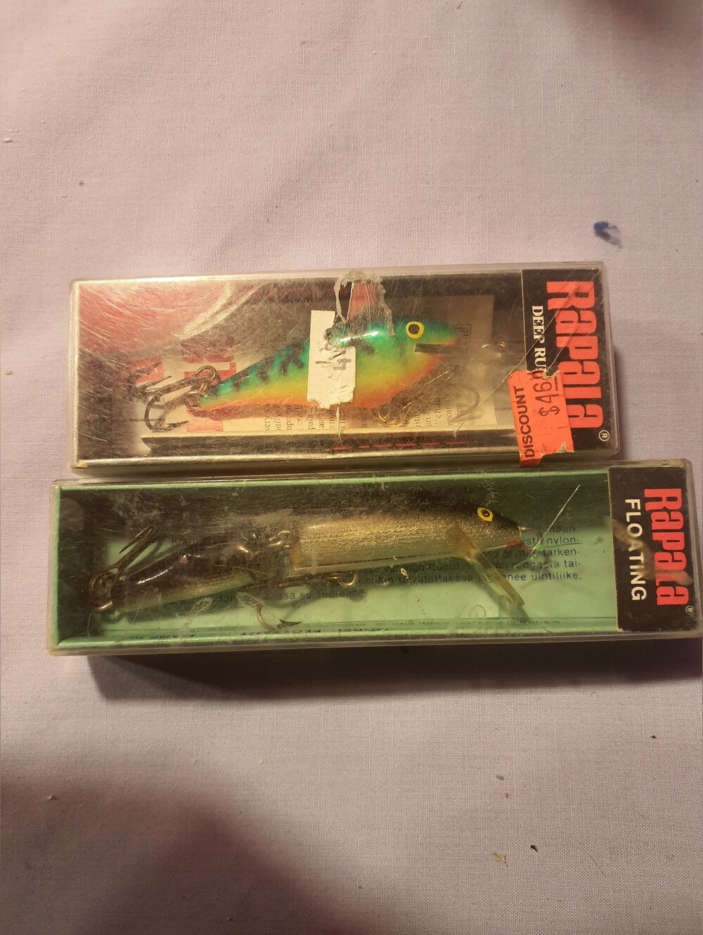 2 Vintage Rapalas